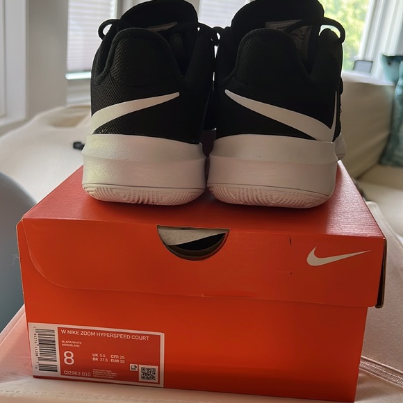 Nike Zoom Hyperspeed Court Volleyball Shoes, Black SIZE 8 - Picture 4 of 6